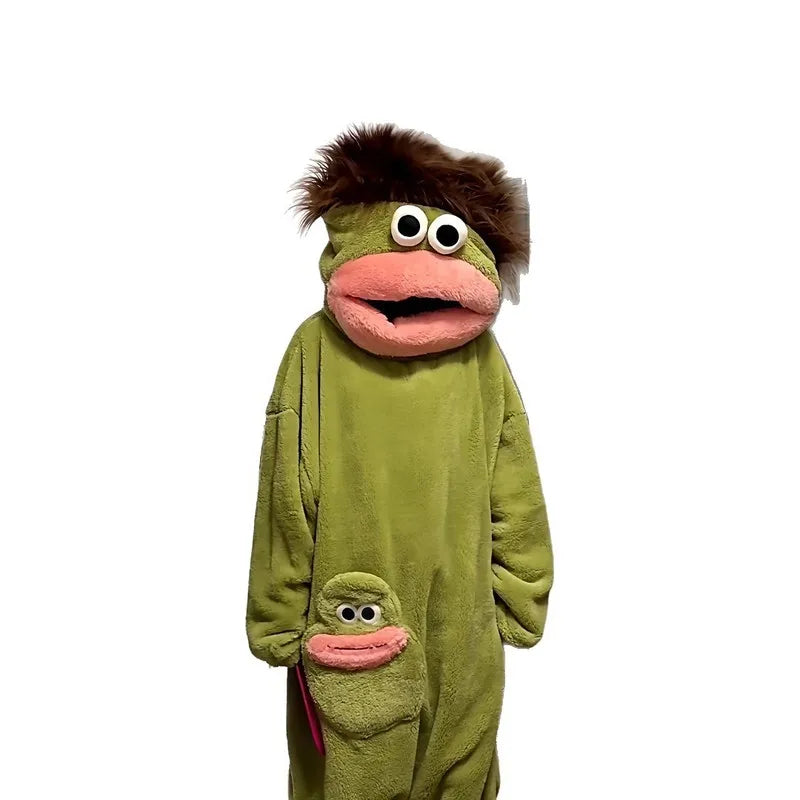 GoofGang monster onesie, front, maker's photo